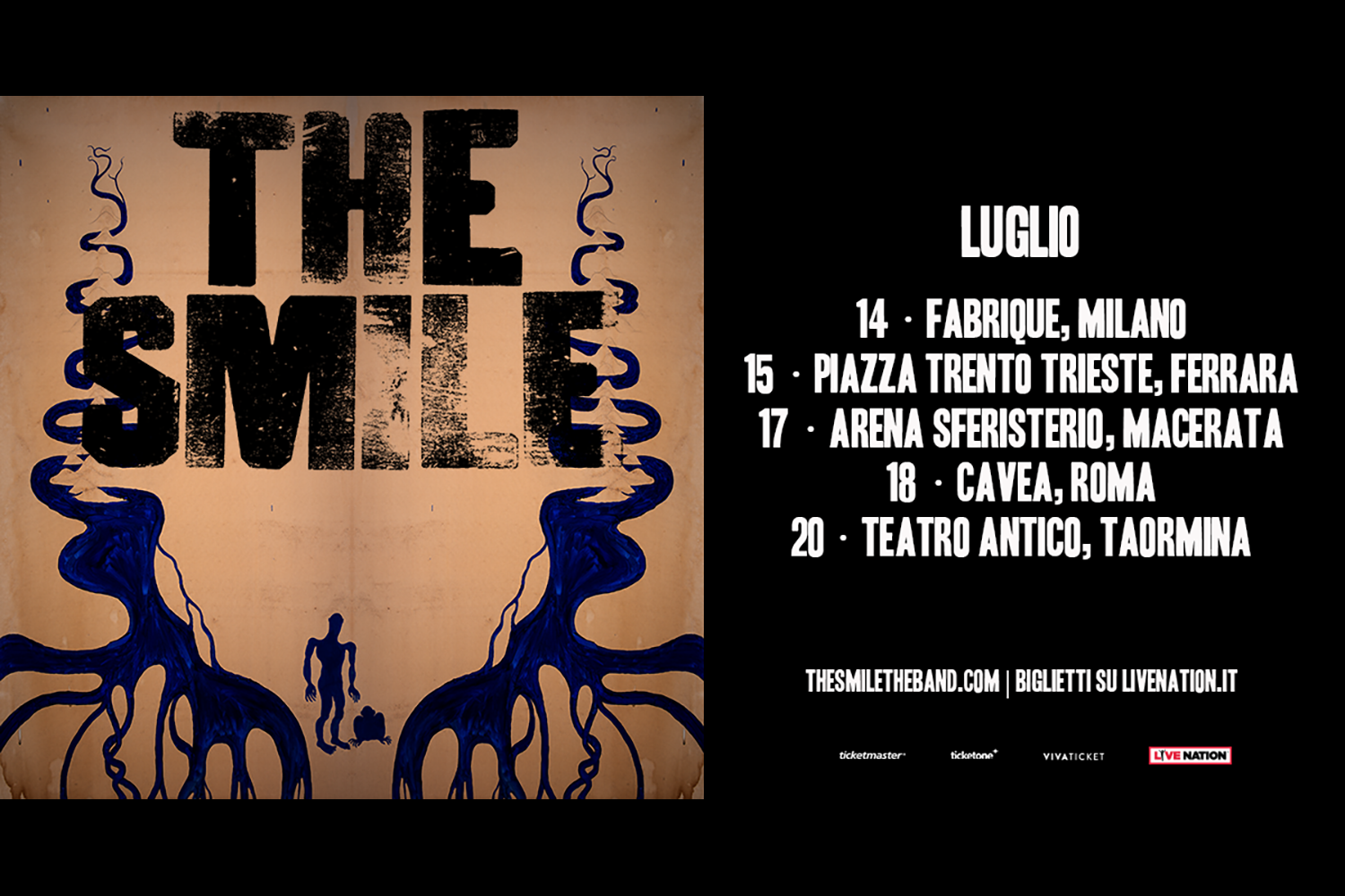 Tour Italia The Smile